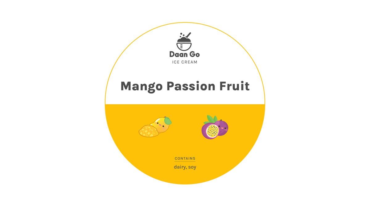 Mango Passion Fruit Gelato