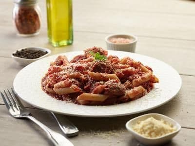 Penne Meatball Pasta