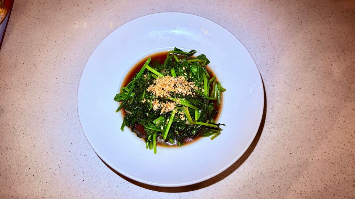 Vegetables Stir-Fried Spinach