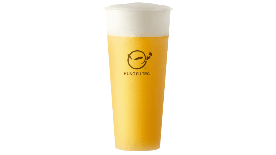 Cheese Milk Foam Mango Slush