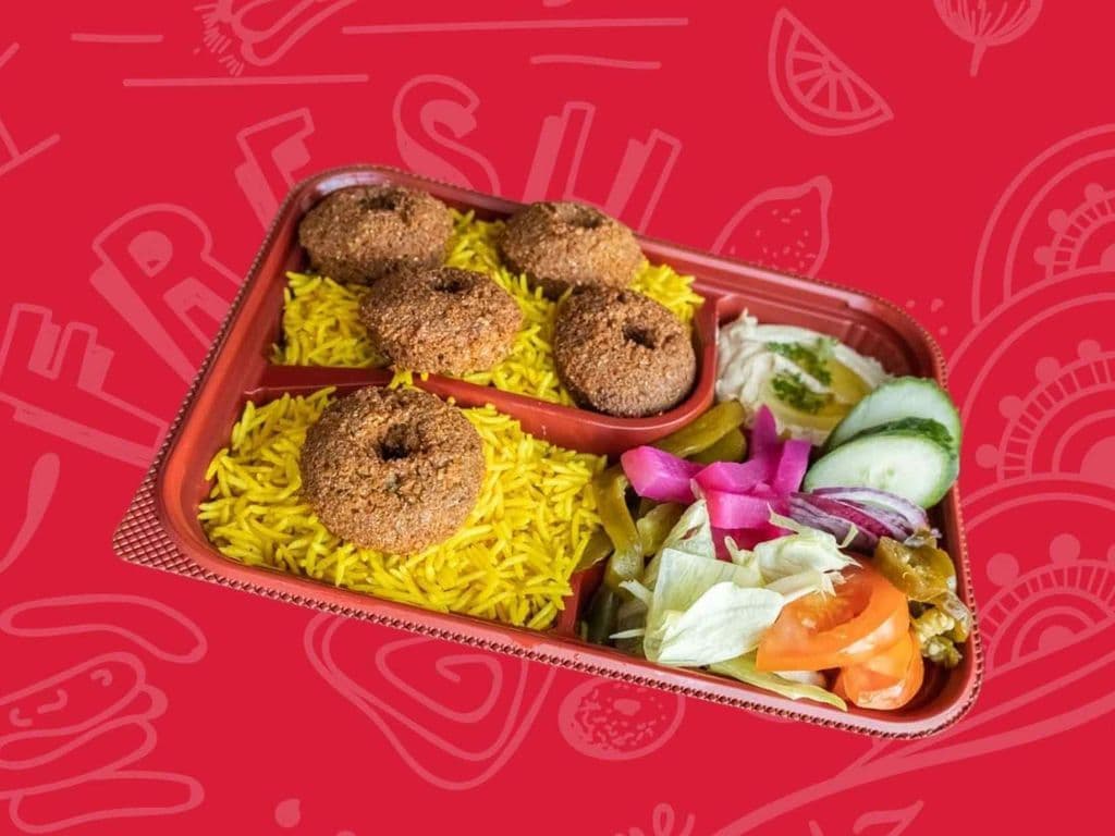 Falafel Plate (5 pcs)