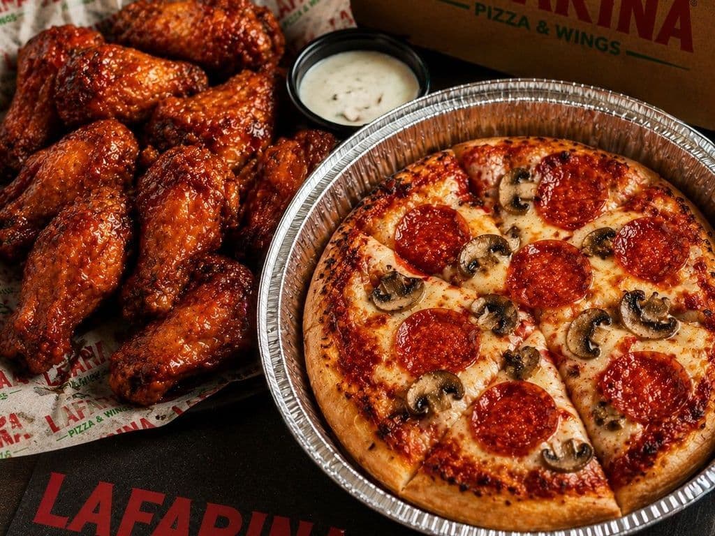 Pizza + Wings