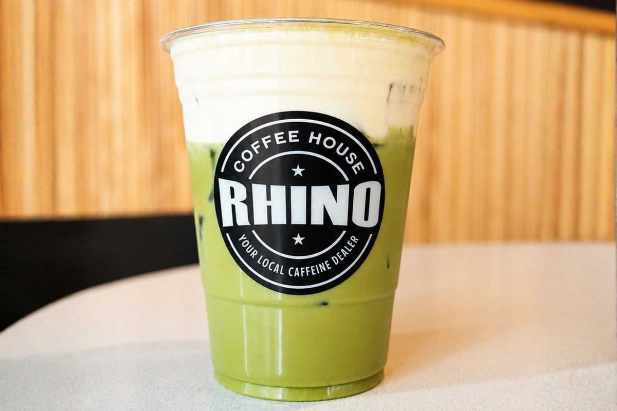 Iced Blueberry Cold Foam Matcha