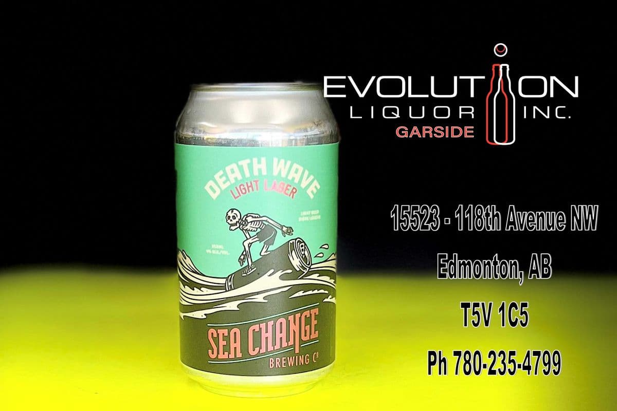 Sea Change Death Wave Light Lager C355-01 (1 x 355ml Can)