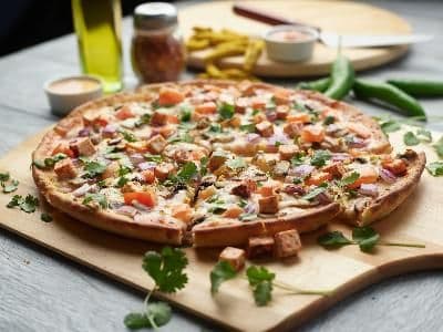 10" Small Tandoori Paneer Pizza Twist