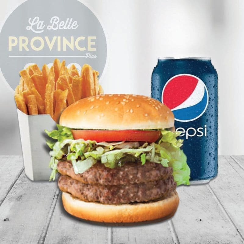 TRIO HAMBURGER DOUBLE HALAL
