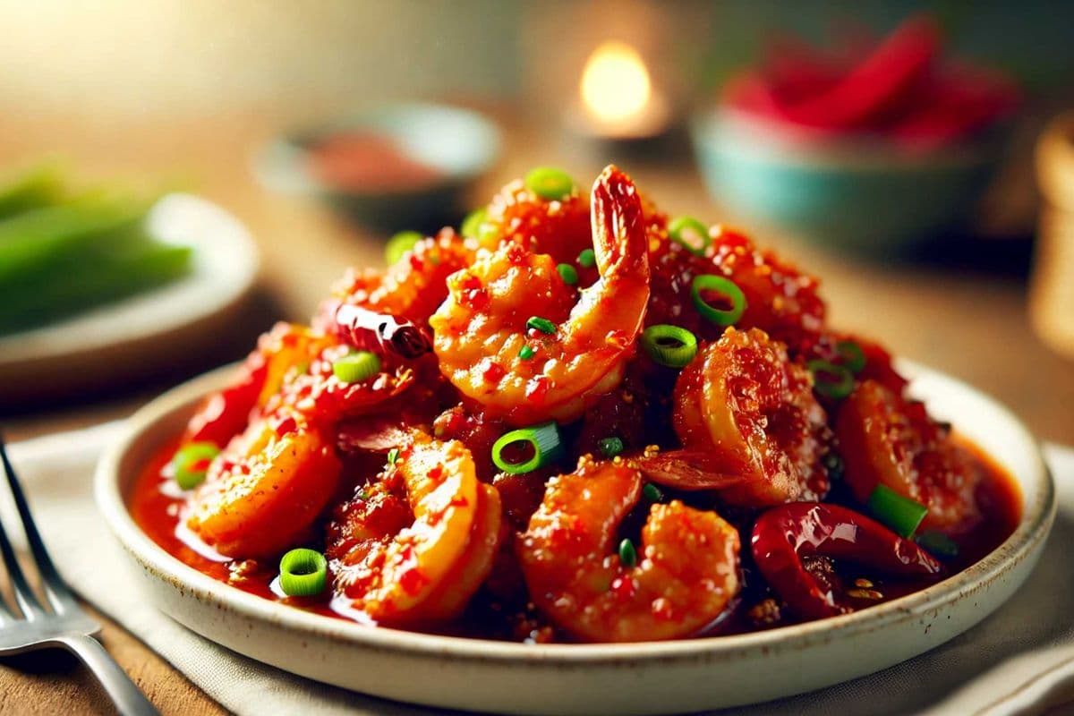 Chili Prawns
