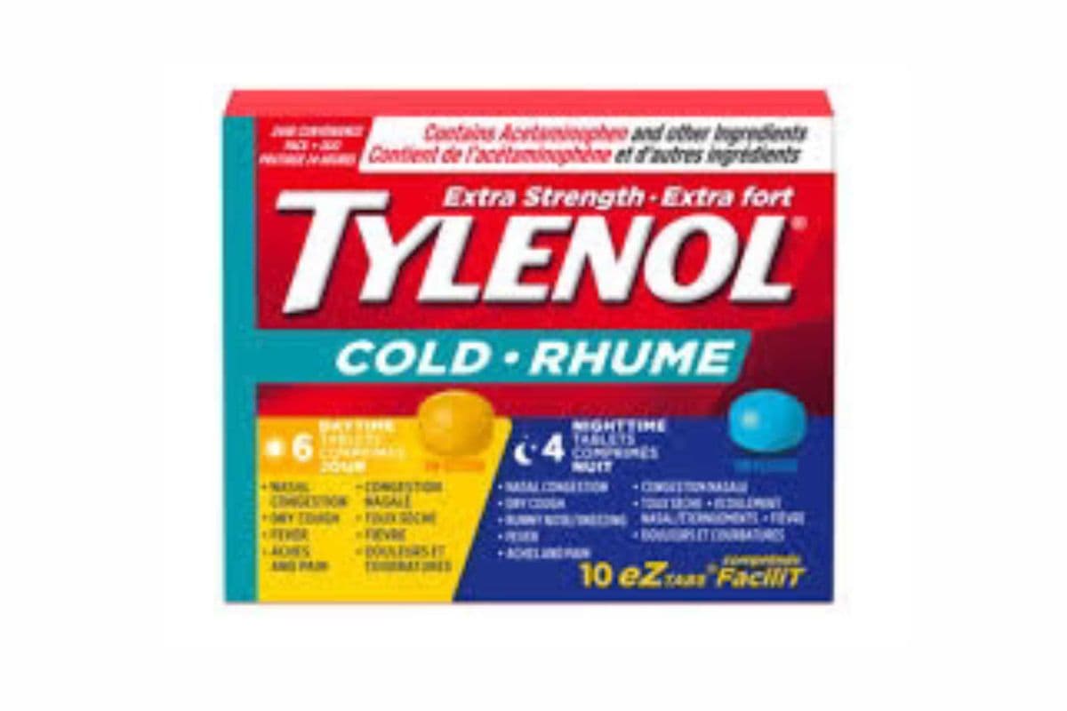 Tylenol Cold Extra Strength Day/Night Tabs 6+4