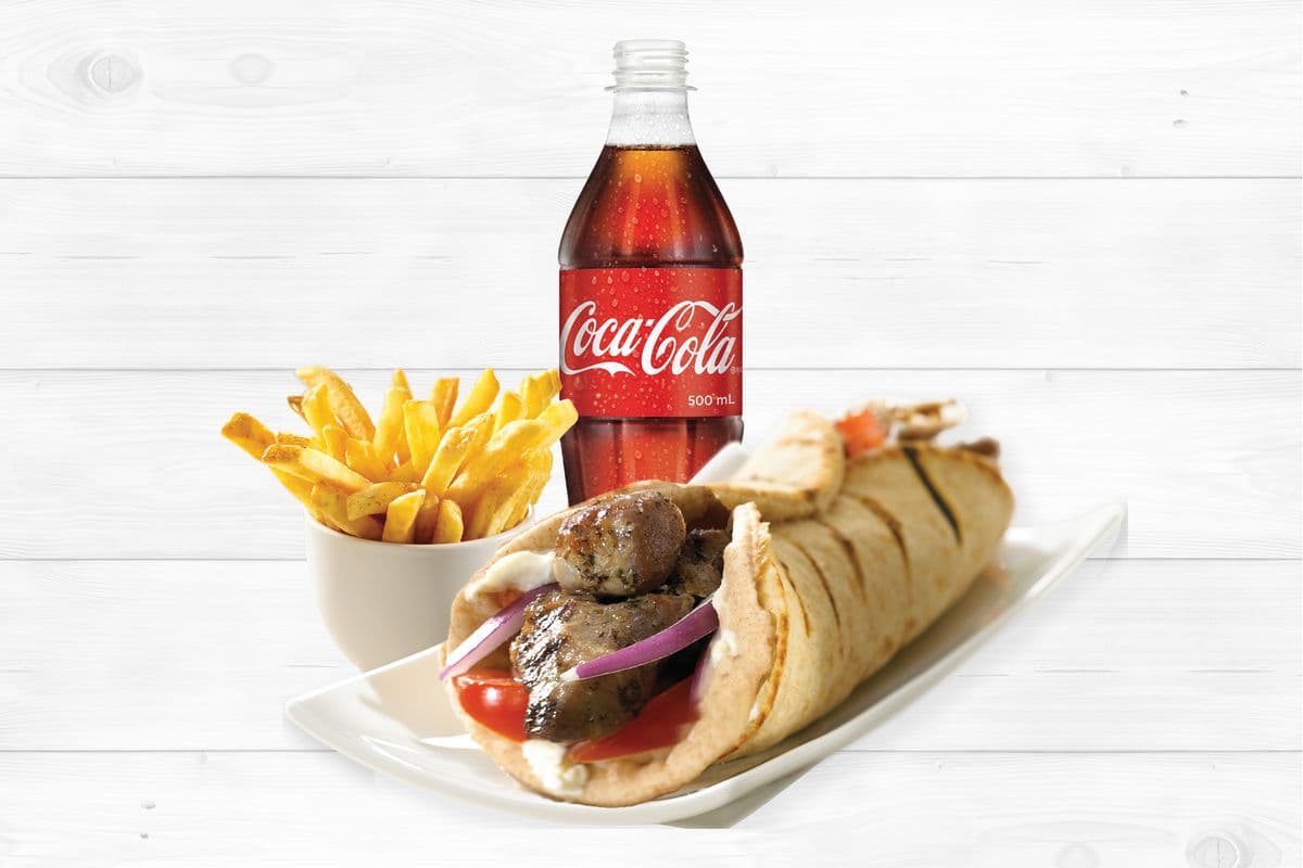 Pork Pita (1 Stick) Combo