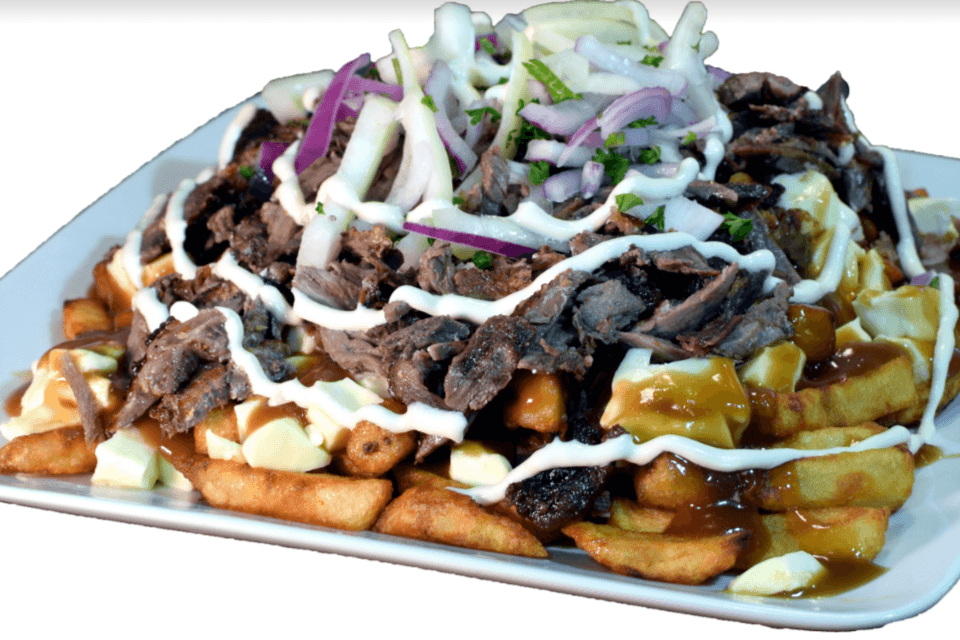 Poutine shawarma (boeuf)