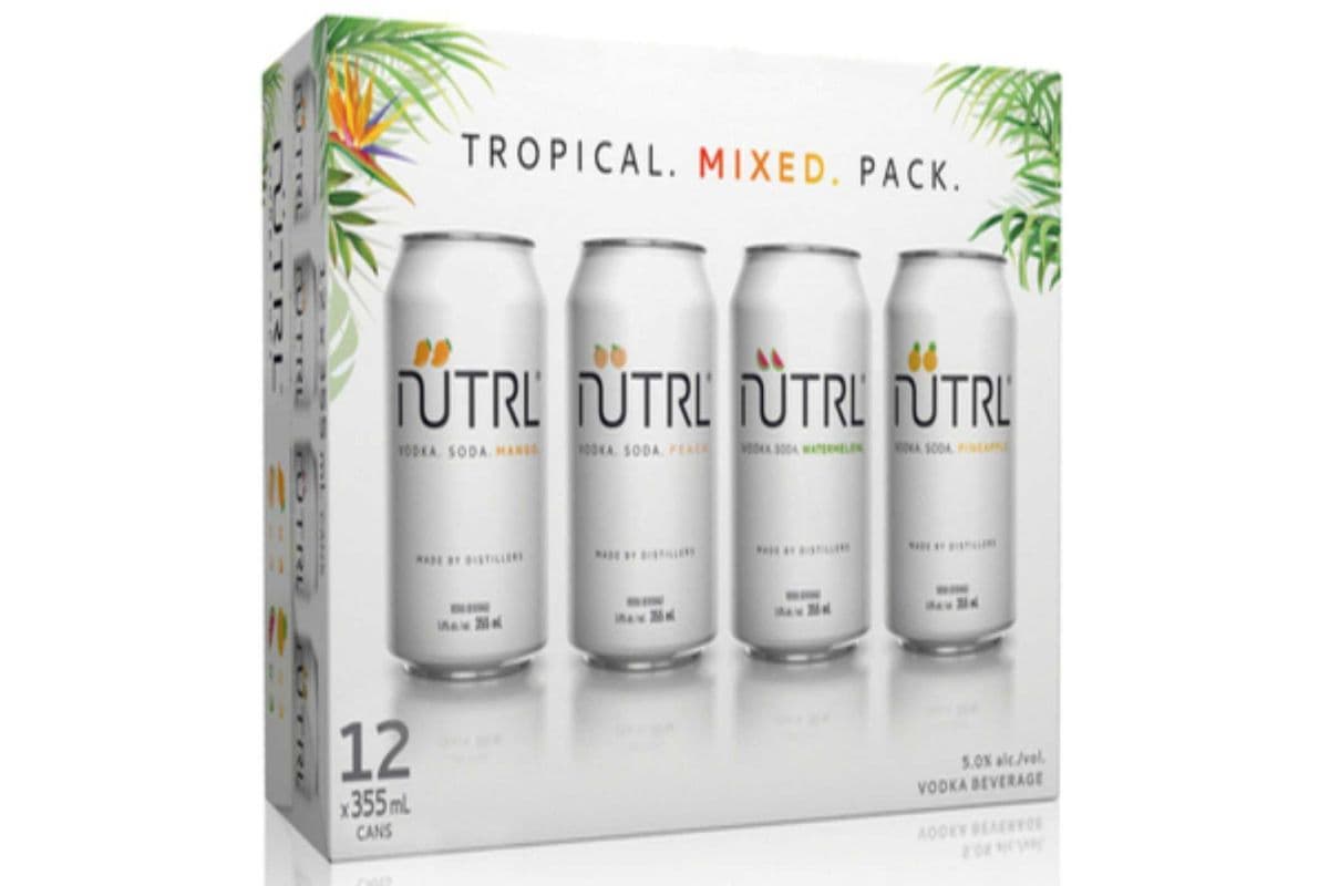 NUTRL TROPICAL MIXER (12 PACK) (12 x 355ML CAN)