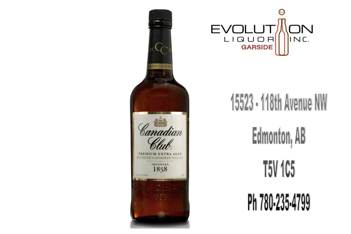 Canadian Club Premium 0750G (1 x 750ml Glass Bottle)