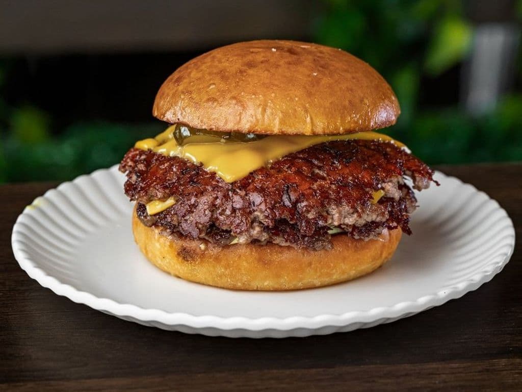 Double Smash Cheeseburger