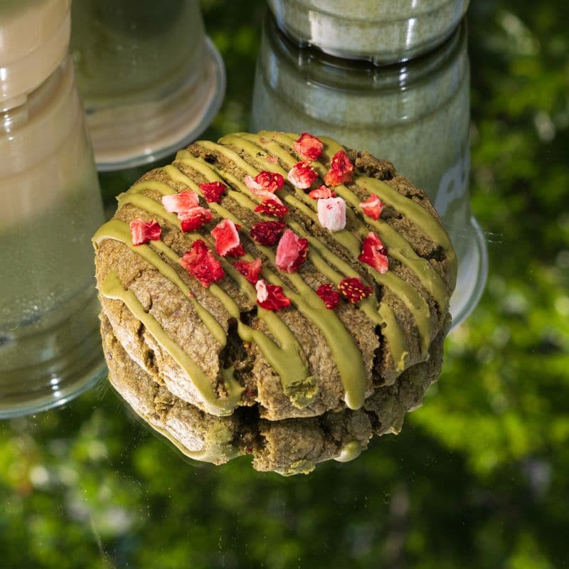 Monthly Special: Strawberry Matcha Cookie
