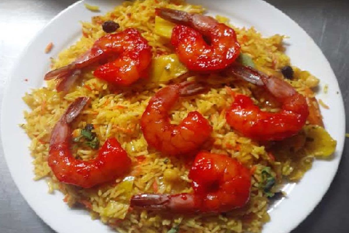 Biryani aux crevettes / Shrimp Biryani