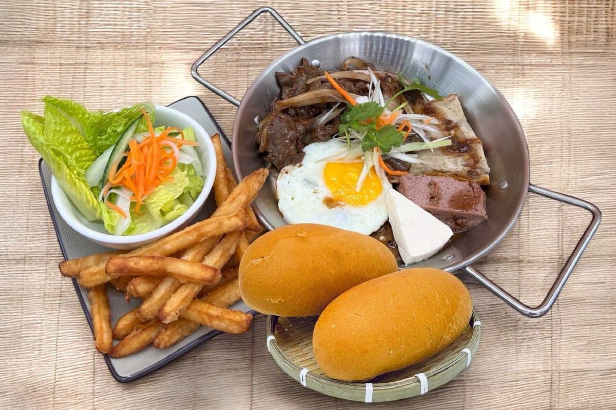 H2 - Marinated Beef Combination - Bò Né