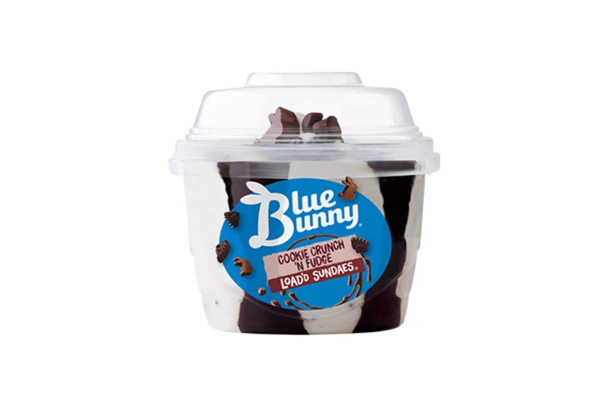 Blue Bunny Cookie Crunch 'N Fudge (162.6 ml)