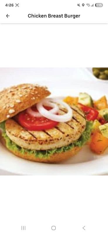 Chicken Breast Burger