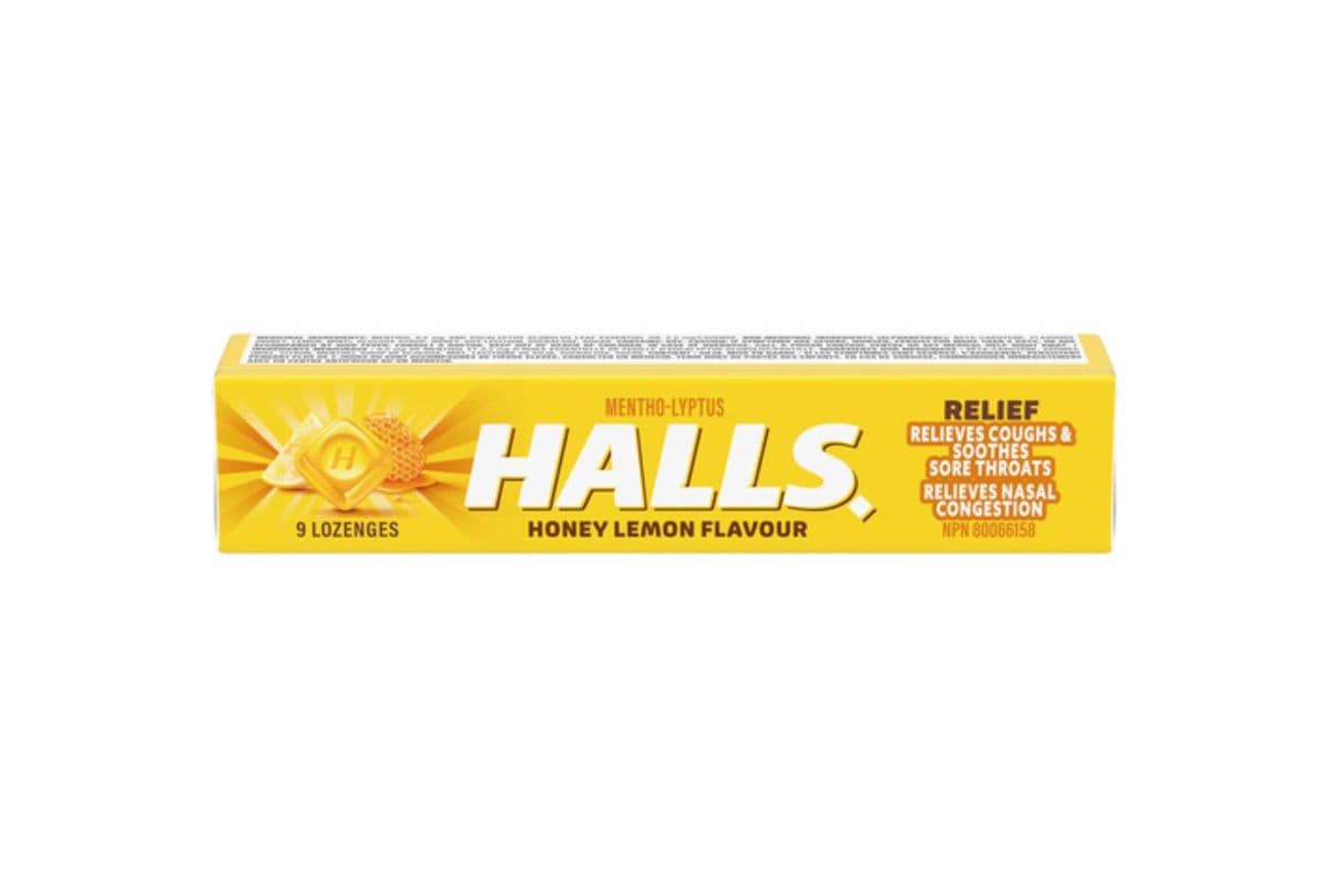 Halls Honey Lemon (9 ct)