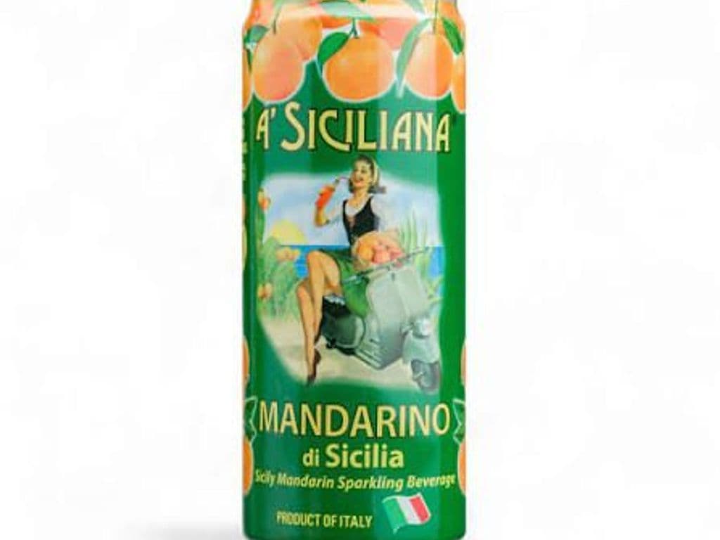 A' Siciliana Mandarino (Sicilian Mandarin Orange Soda)