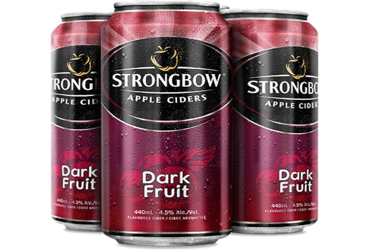 STRONGBOW DARK FRUIT CIDER 4 CANS (4 x 500 ML)