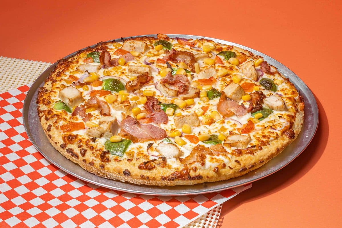 Chicken Bacon Ranch Pizza