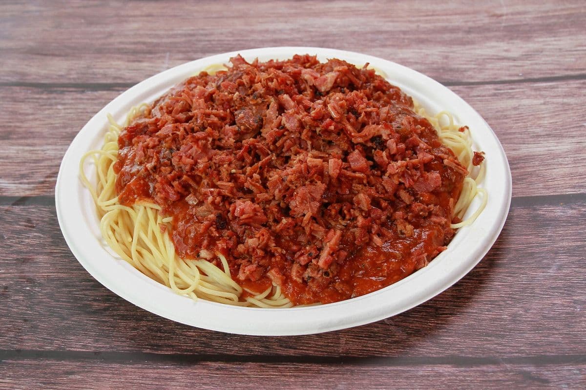 Spaghetti viande fumée / Smoked Meat Spaghetti