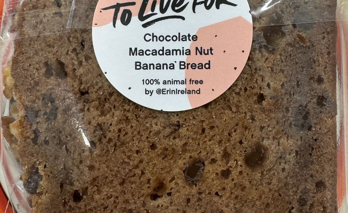 Chocolate Macadamia Nut Banana Bread Loaf