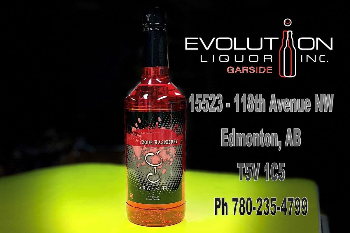 Graffiti Sour Raspberry 1140P (1 x 1140 ml Plastic Bottle)