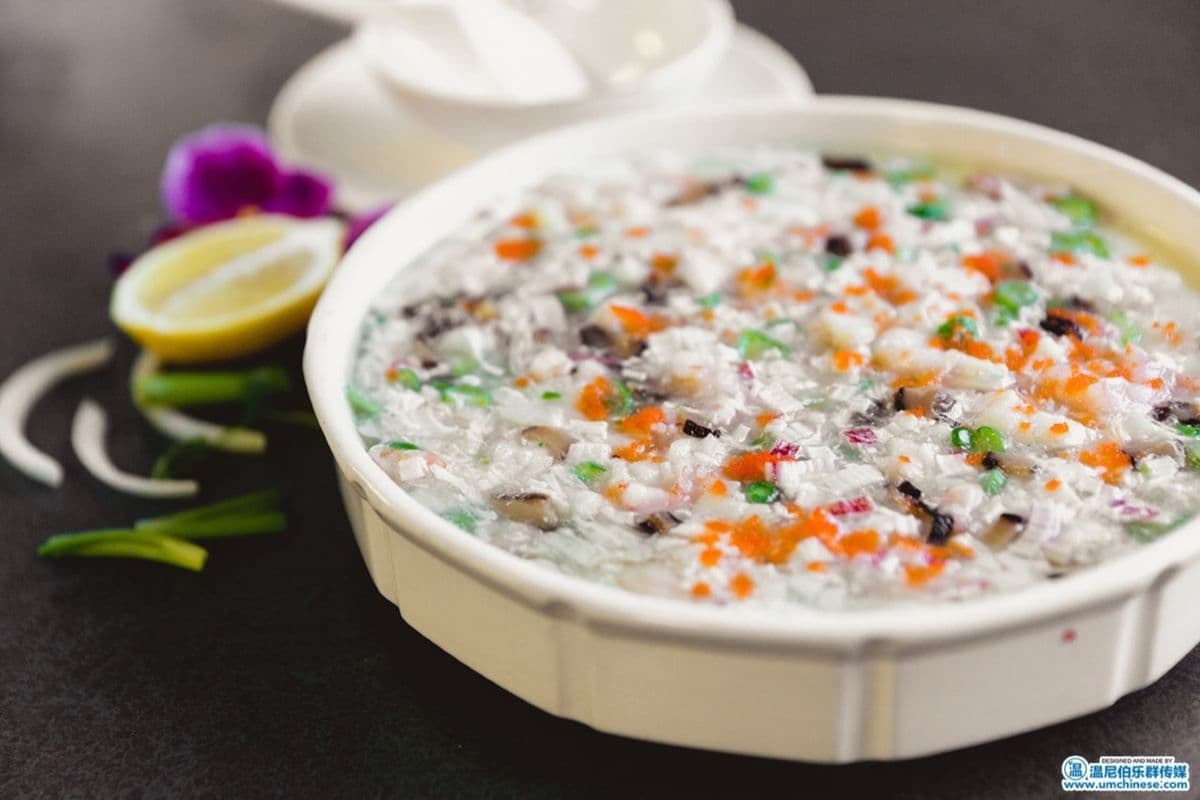 33. Steamed Egg White with Seafood