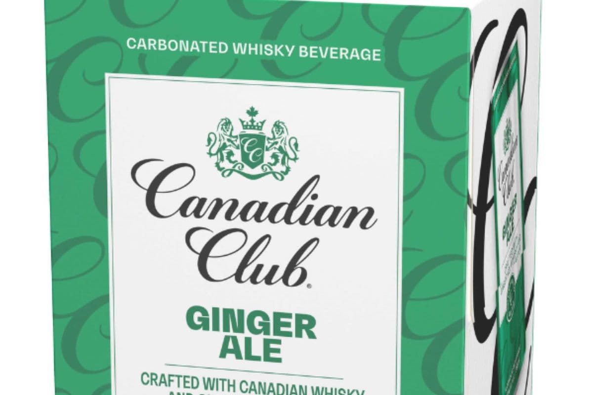 CANADIAN CLUB & GINGER ALE 4 CAN (1 x 4X355 ML)