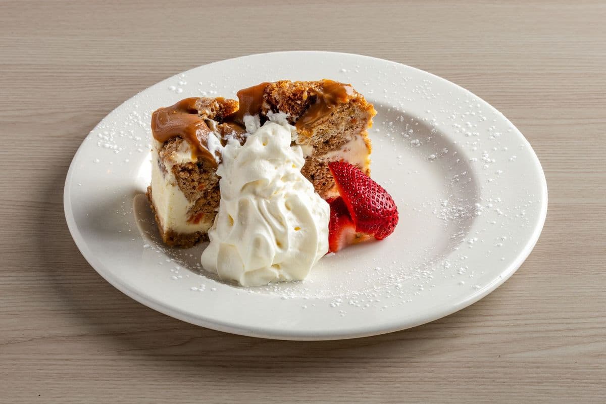 Carrot Cheesecake w/ caramel