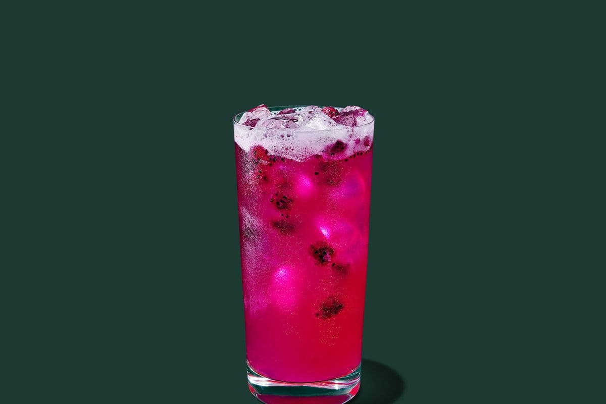 Mango Dragonfruit Lemonade Refresher