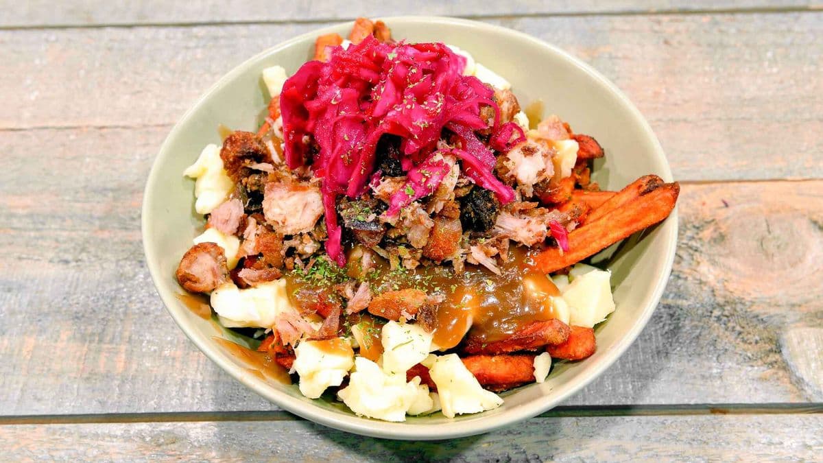 Poutine Griot & Frite de patate douce