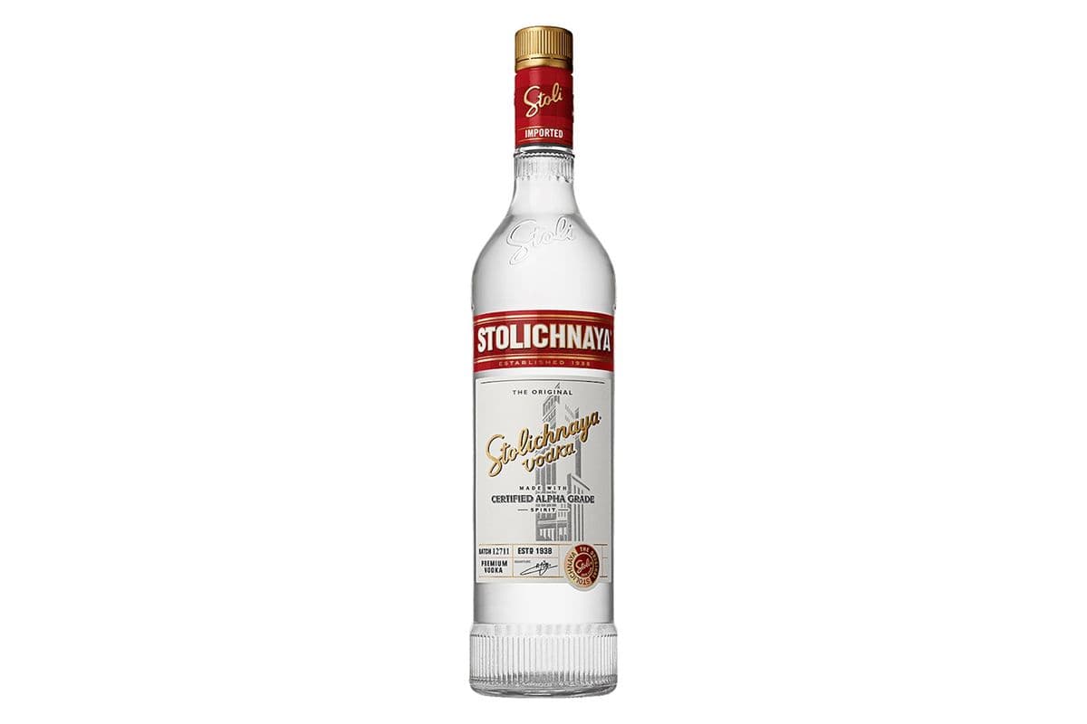 Stolichnaya Vodka (1 x 750 ml)