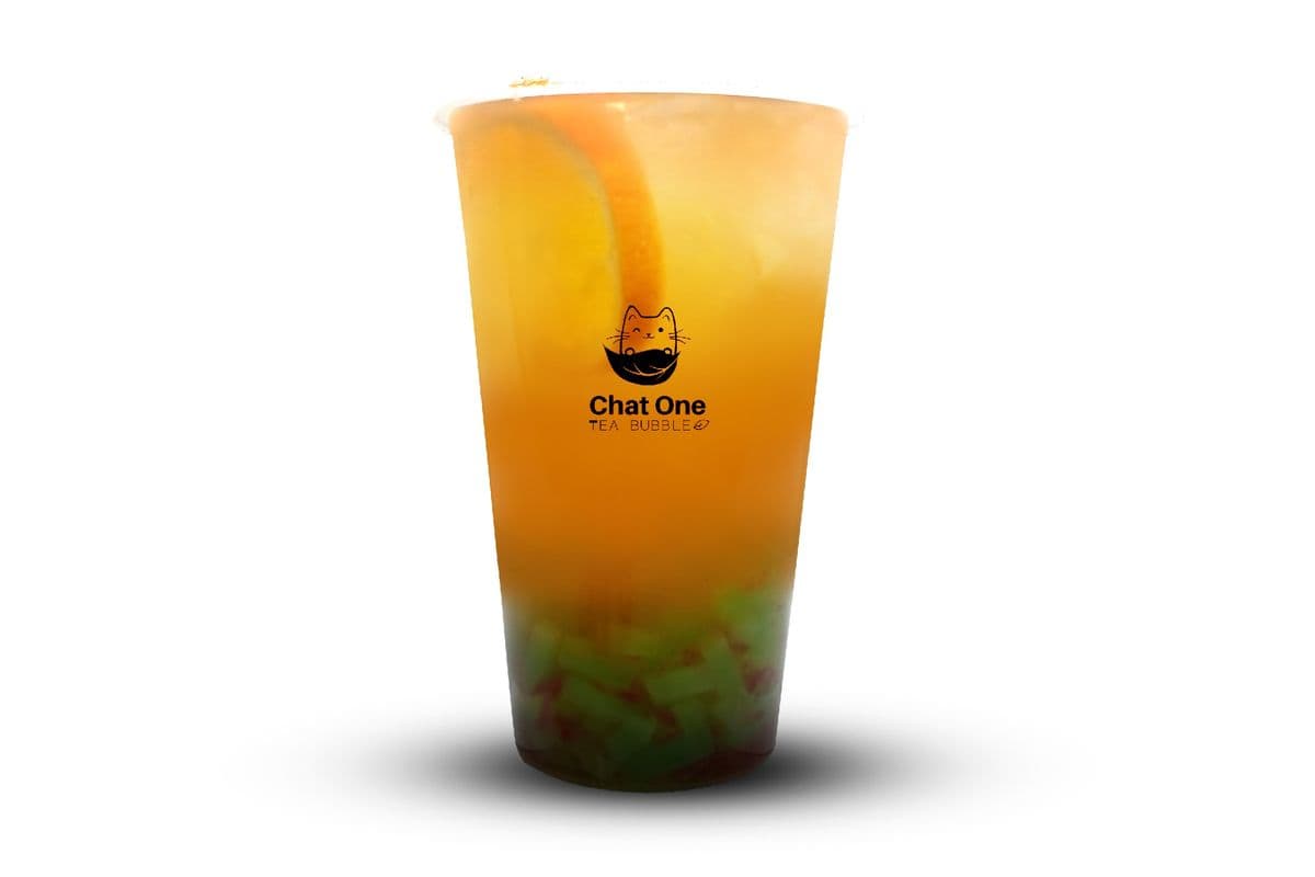 EverSpring Peach Tea Mocktail