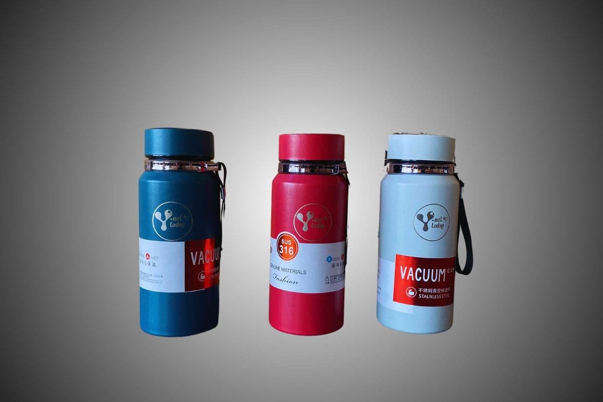 Stainless Steel LED Display Water Bottle (600 ml)
