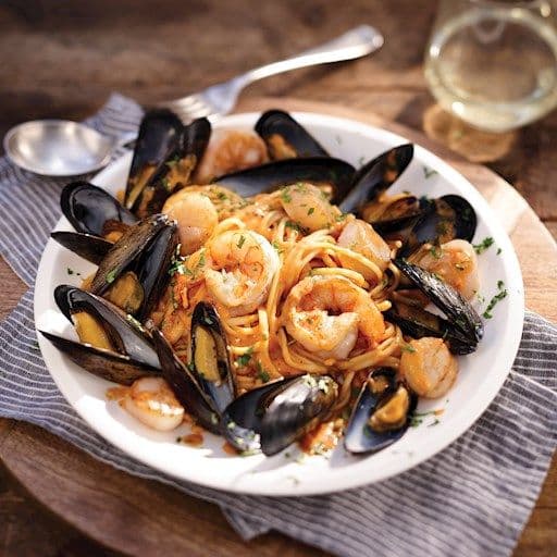 Seafood Linguini / Linguine aux fruits de mer