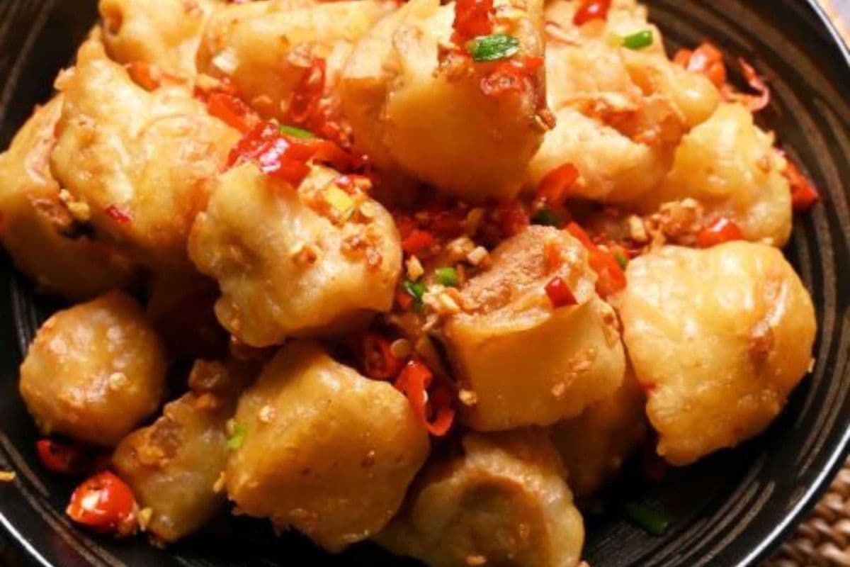 Salt and Pepper Fried Crispy Tofu