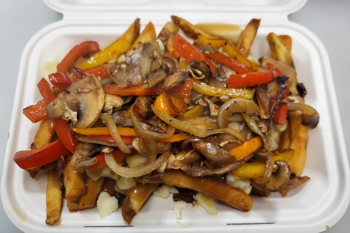 Veggie Poutine
