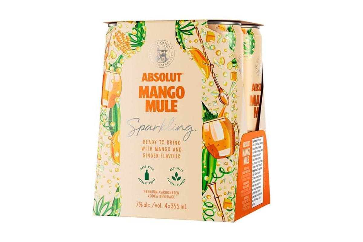 Absolut Mango Mule (4 x 355 ml Cans)