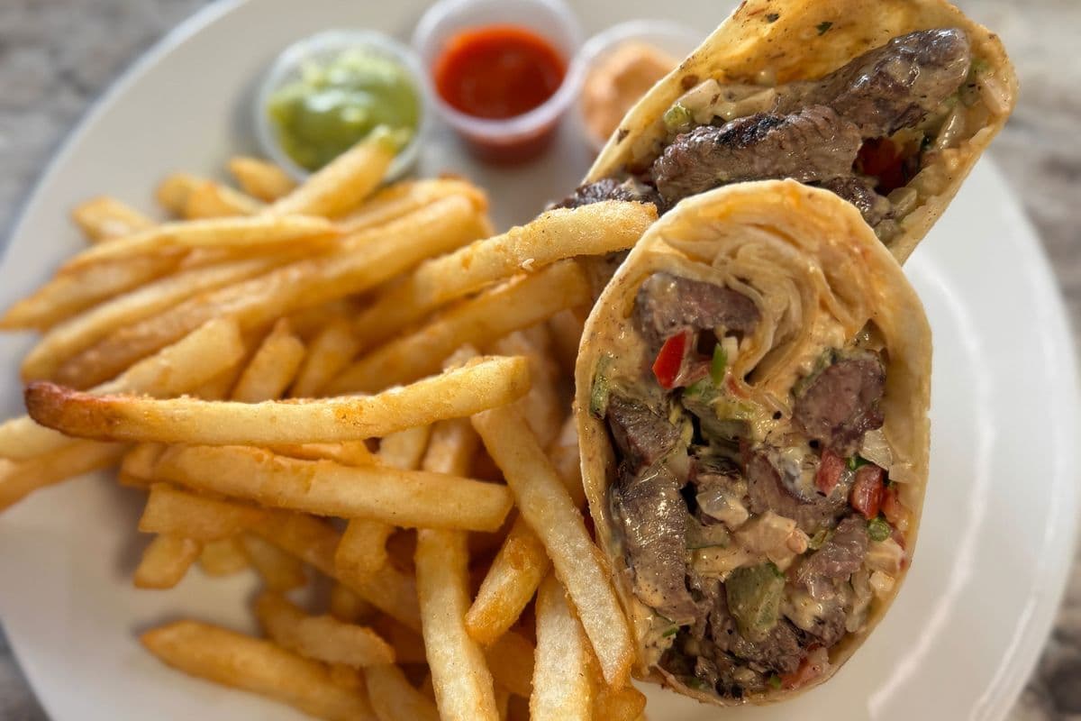 Asada Beef Burrito Combo