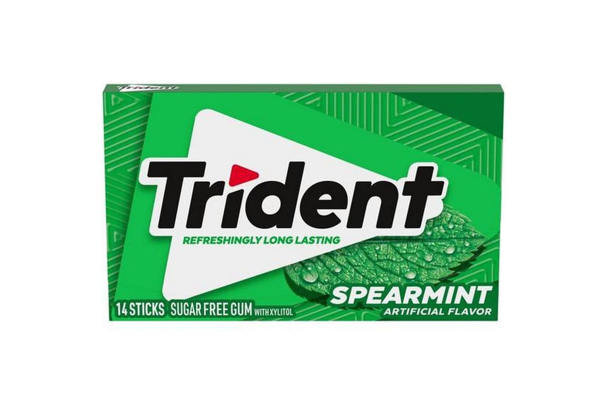 Trident Spearmint Gum (14 pcs)