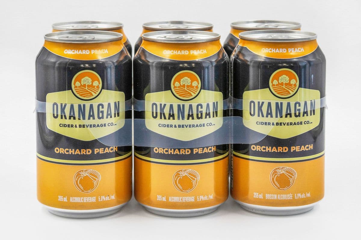 Okanagan Orchard Peach Cider (6 x 355 ml)