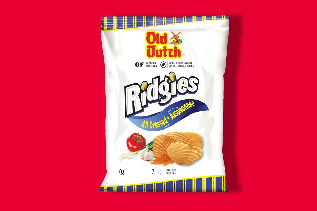 Old Dutch Ridgies All Dressed (200g) - 77331