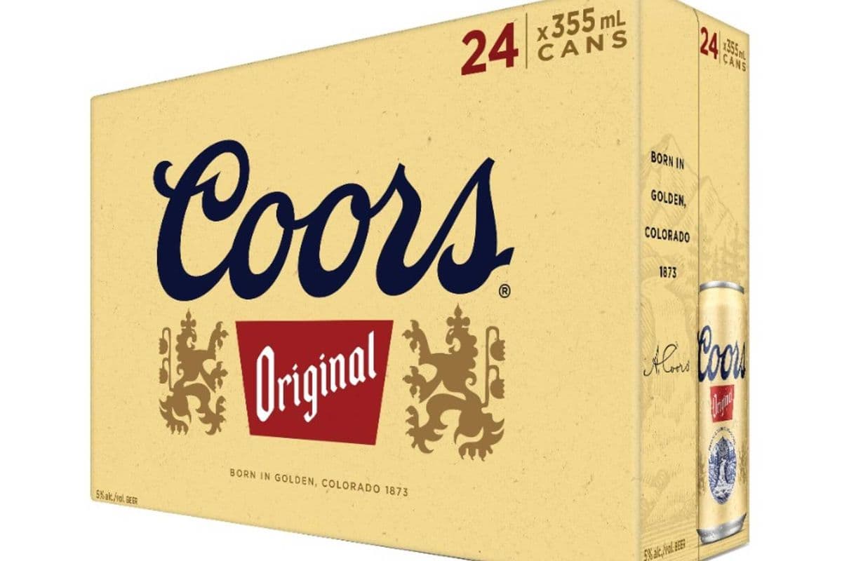 COORS ORIGINAL 24 PACK (1 X 24*355ML) (1 x 355ML)