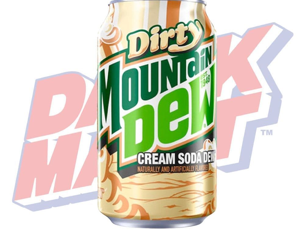 Mountain Dew Dirty Cream Soda Dew - 355ml