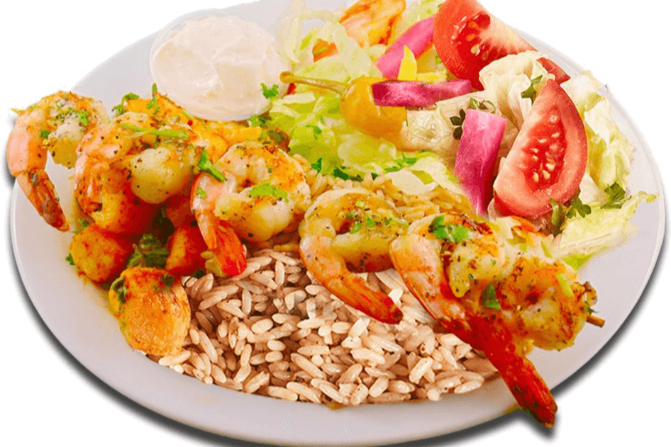 9. Plat de crevettes