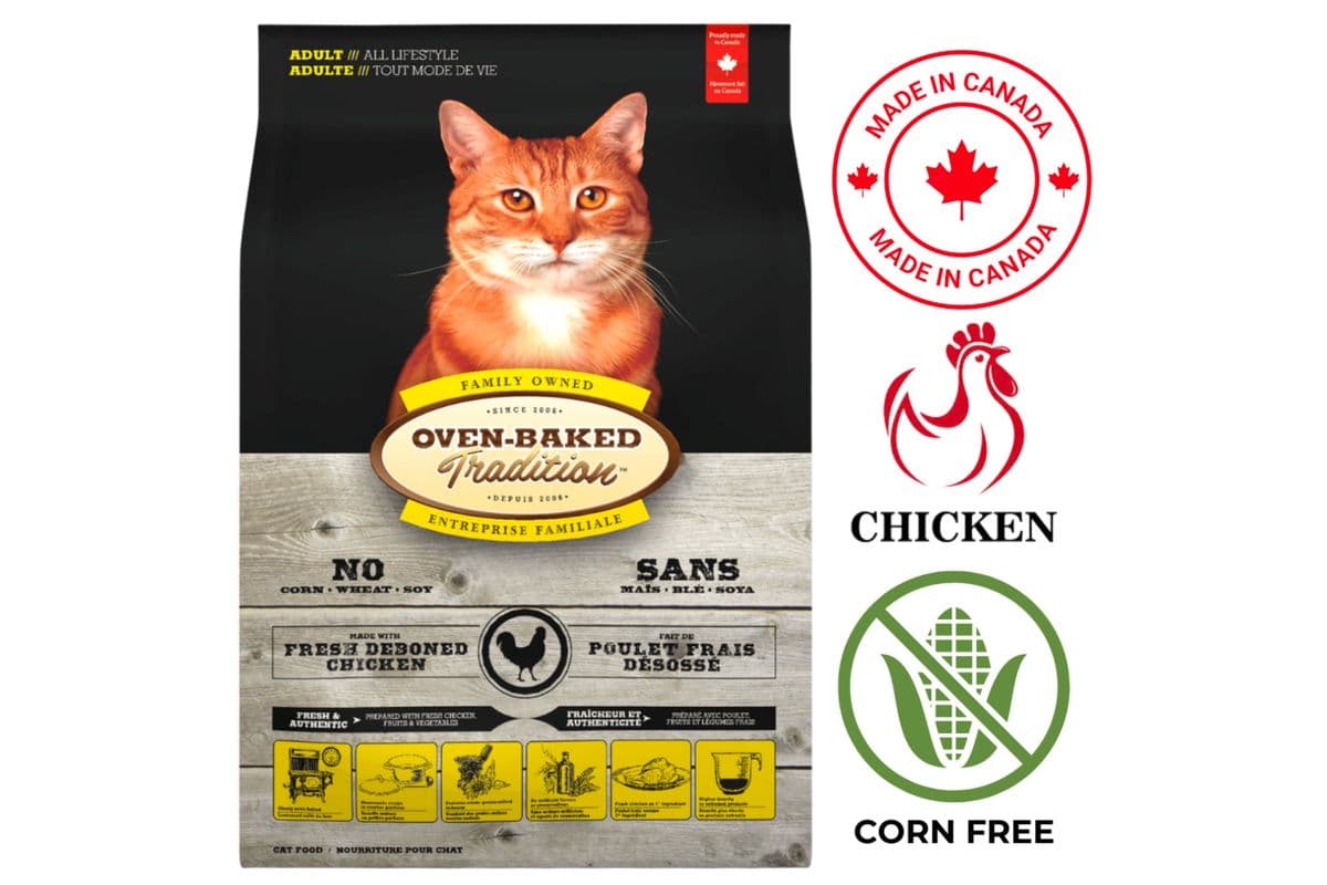 Oven-Baked Tradition - Adult Chicken Dry Cat Food (5 lbs)