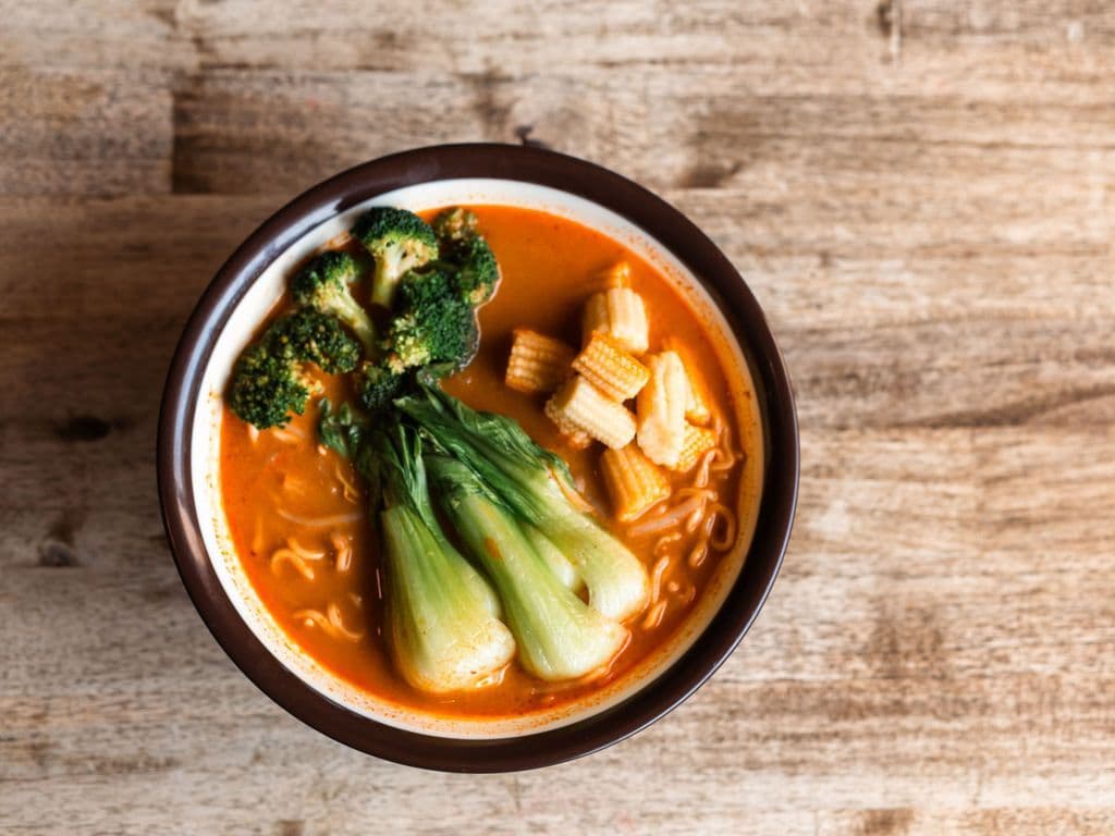 Veggie Spicy Miso Ramen